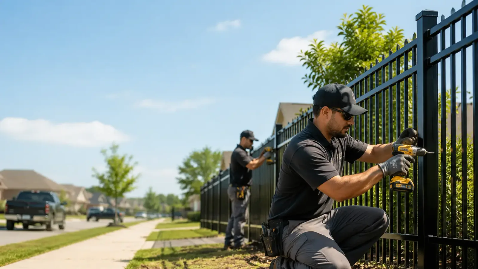 Metal Fence Installation in Doswell, VA